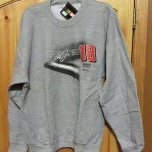 Dale Earnhardt Jr #88 Nascar Hendricks Motorsports Gray Crew Sweatshirt Mens 2XL